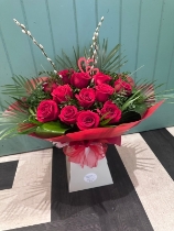 12 Red Rose Bouquet